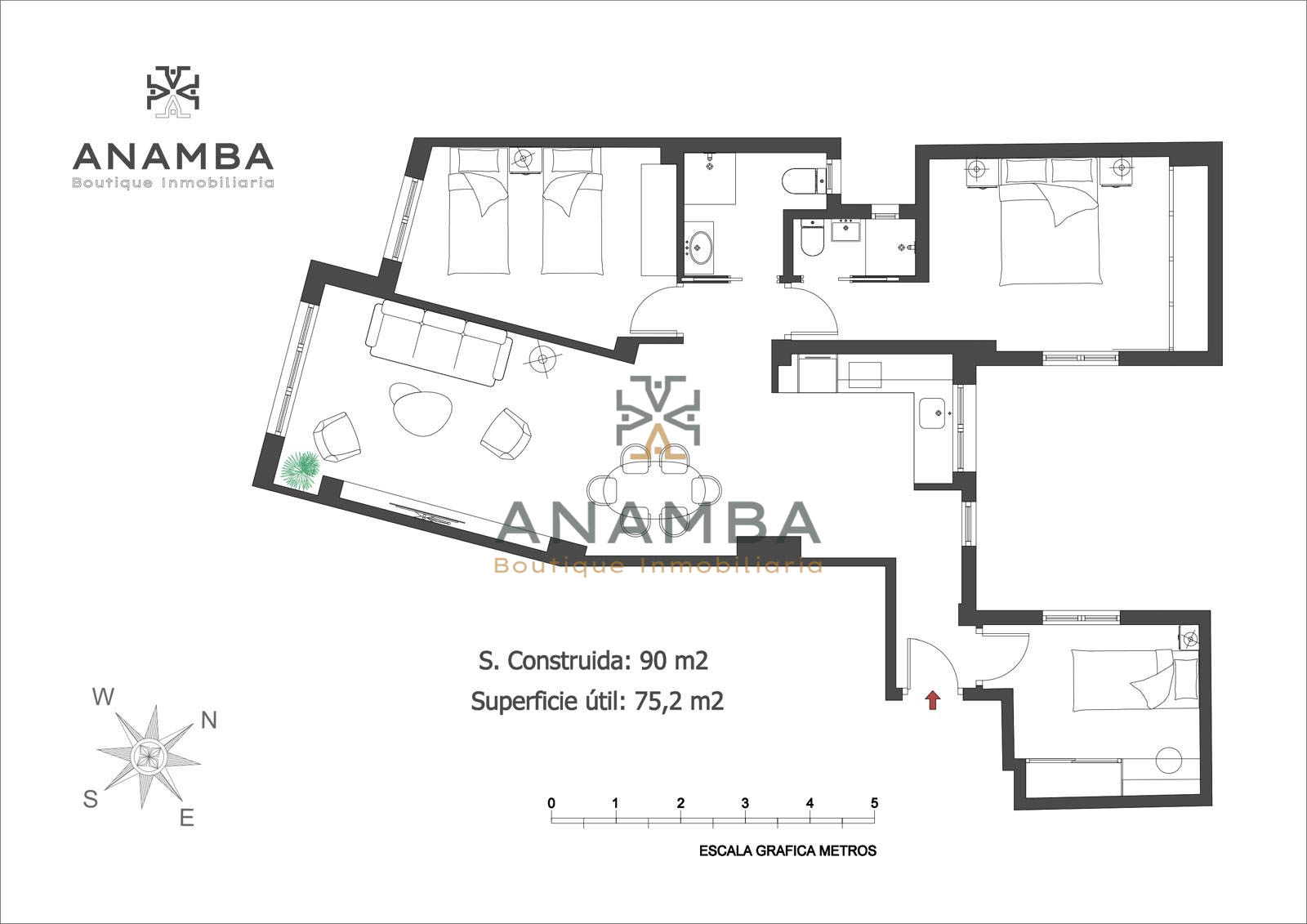 piso en oviedo · oviedo-centro 360000€