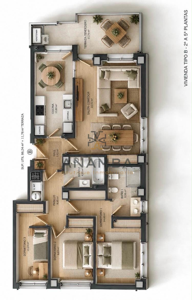 piso en oviedo · montecerrao 390000€
